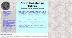 Desktop Screenshot of northdakotafurtakers.com