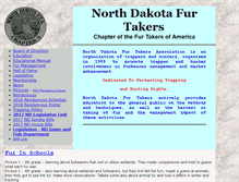 Tablet Screenshot of northdakotafurtakers.com